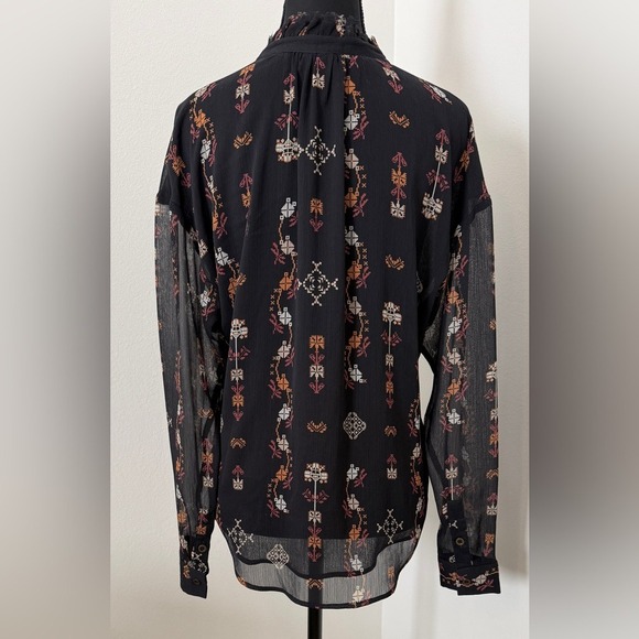Anthropologie Pilcro Long Sleeve Blouse - Picture 3 of 5
